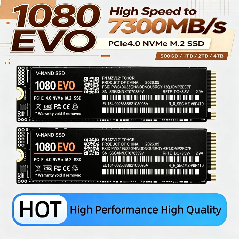 2026 NEW 1080 EVO M.2 NVMe PCI - огляд і ціна M.2 Nvme 4Tb Pcie 4.0 Ssd