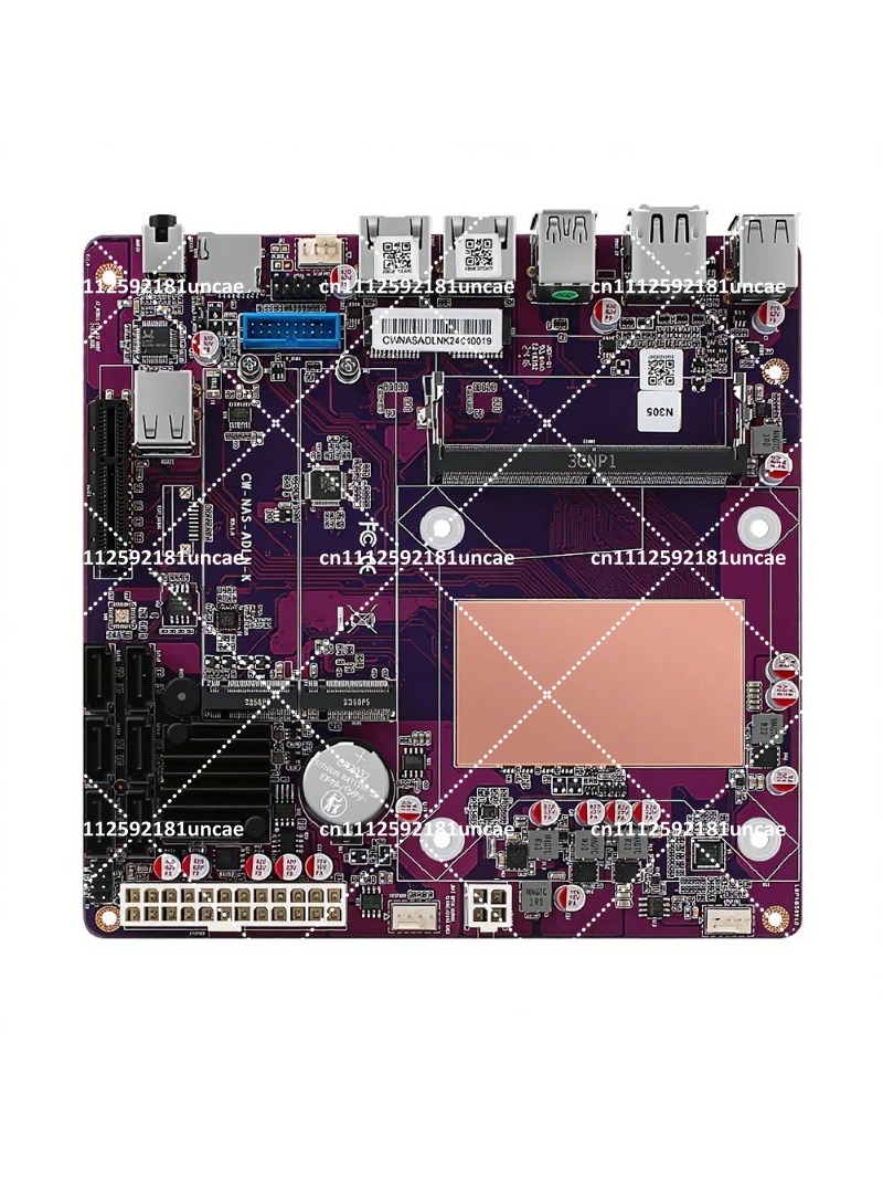 NAS Motherboard DDR5 12th Gen  - огляд і ціна Nas Motherboard N100 6 Sata