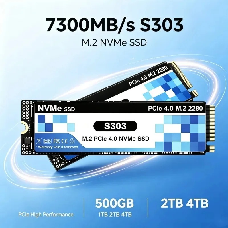 S303 4TB SSD NVMe M.2 PCIe 4.0 - огляд і ціна M.2 Nvme 4Tb Pcie 4.0 Ssd