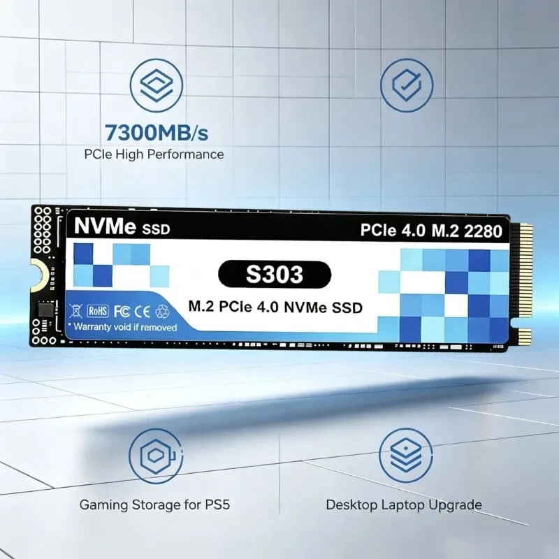 S303 4TB SSD NVMe M.2 PCIe 4.0 - огляд і ціна M.2 Nvme 4Tb Pcie 4.0 Ssd