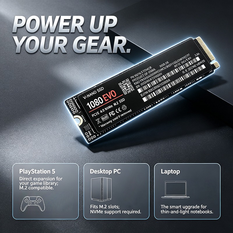 1080 EVO M.2 NVMe PCIe 4.0 Int - огляд і ціна M.2 Nvme 4Tb Pcie 4.0 Ssd